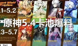 原神2.8卡池爆料最新,新角色与限定武器大揭秘，惊喜连连！